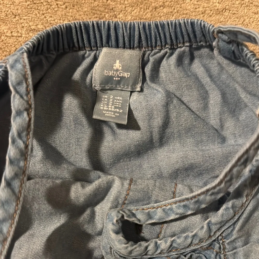 GAP Kids Blue Button-Down Top